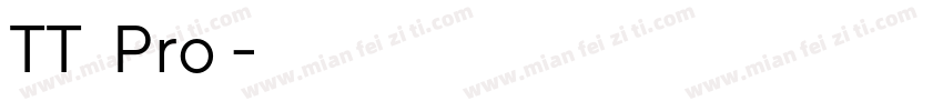 TT 规范 Pro 中字体转换